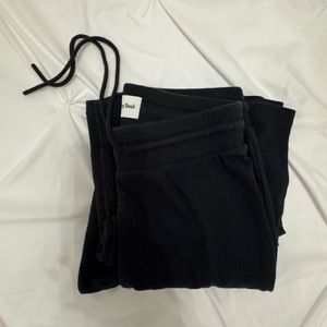 SUNDAY BEST Waffle flare pant